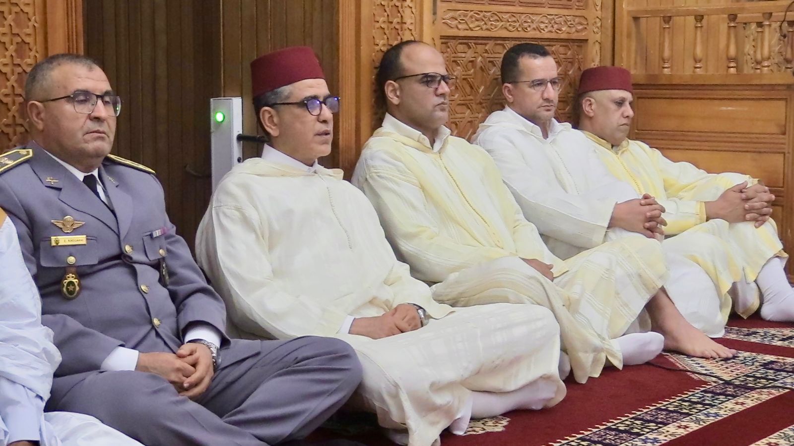 عامل اقليم السمارة يترأس حفل إحياء ليلة القدر المباركة بمسجد الحسن الأول