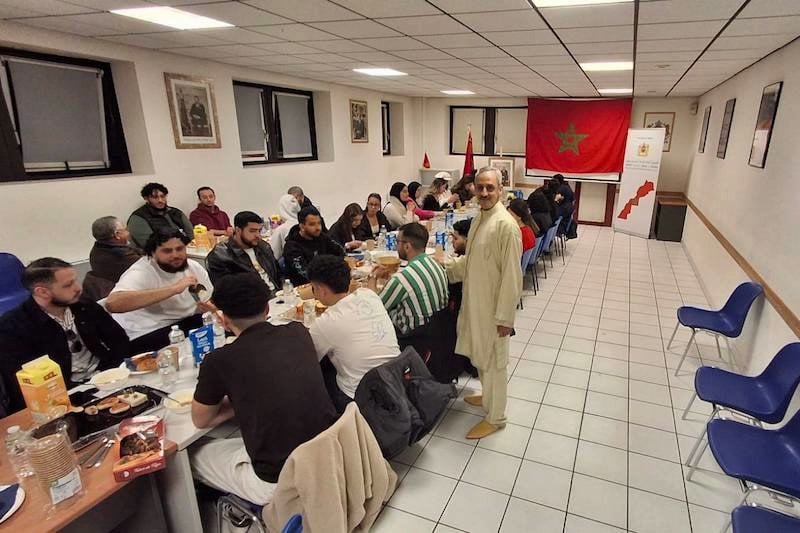 القنصلية المغربية في ديجون تنظم إفطارًا جماعيًا للطلبة المغاربة