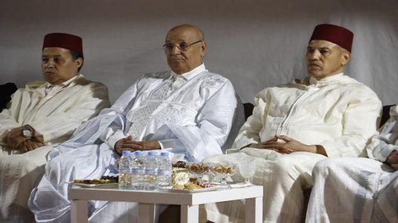 والي العيون وكبار رجال السلطة في حفل ديني مهيب لإحياء ليلة القدر