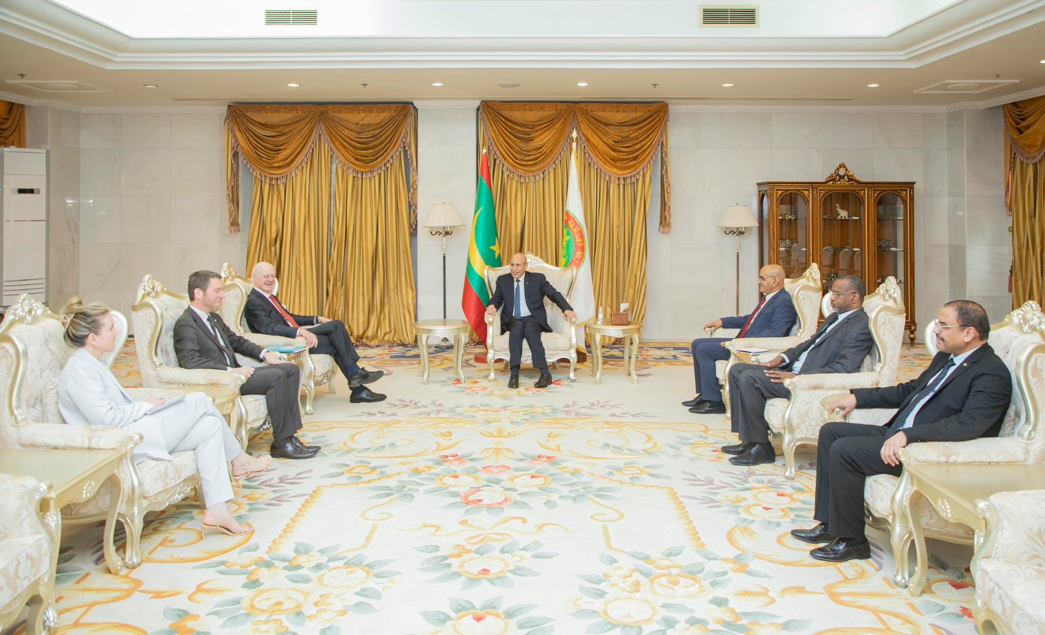 الرئيس الموريتاني يستقبل المبعوث الأممي إلى الصحراء قبل جلسة لمجلس الأمن