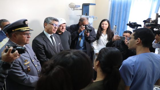 عامل إقليم السمارة يتفقد فعاليات اليوم الثاني من الحملة الطبية المتعددة التخصصات