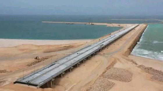 أشغال ميناء الداخلة الأطلسي تتقدّم.. ونسبة الإنجاز تصل إلى 36%