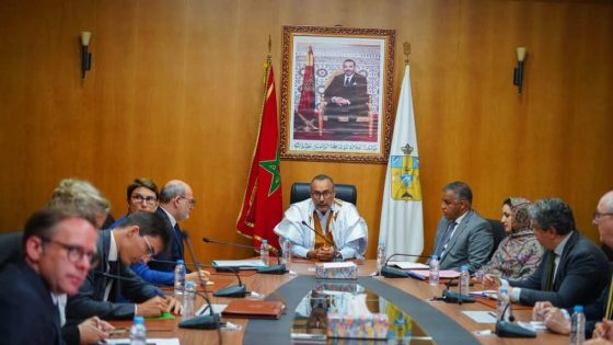 الخطاط يستقبل المدير العام للوكالة الفرنسية للتنمية لتعزيز التعاون التنموي