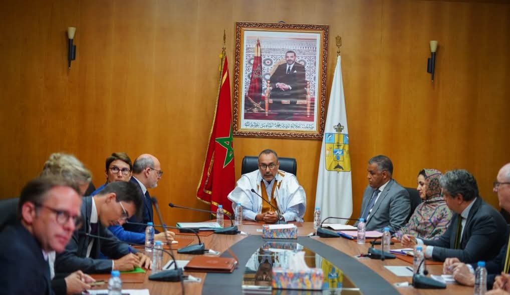 الخطاط يستقبل المدير العام للوكالة الفرنسية للتنمية لتعزيز التعاون التنموي