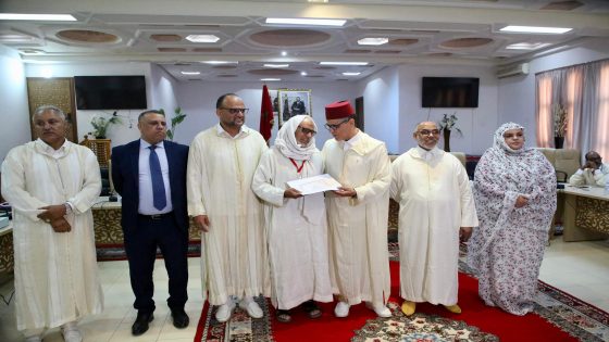 في أجواء روحانية..عامل إقليم السمارة يودع حجاج بيت الله الحرام