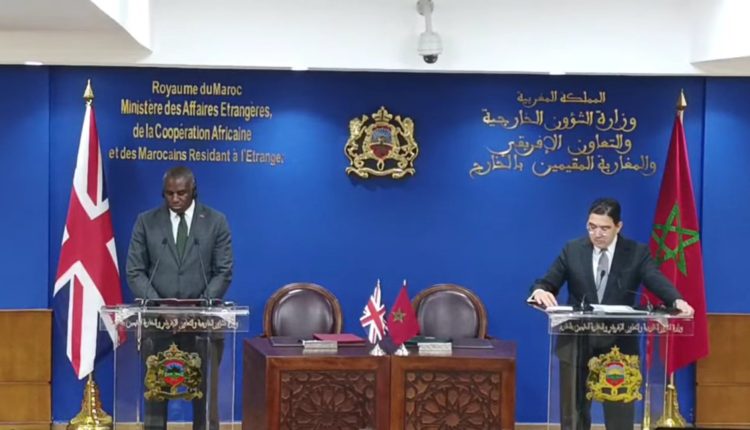 بريطانيا تدعم مبادرة الحكم الذاتي في الصحراء وتصفها بـ”الحل الأكثر واقعية”