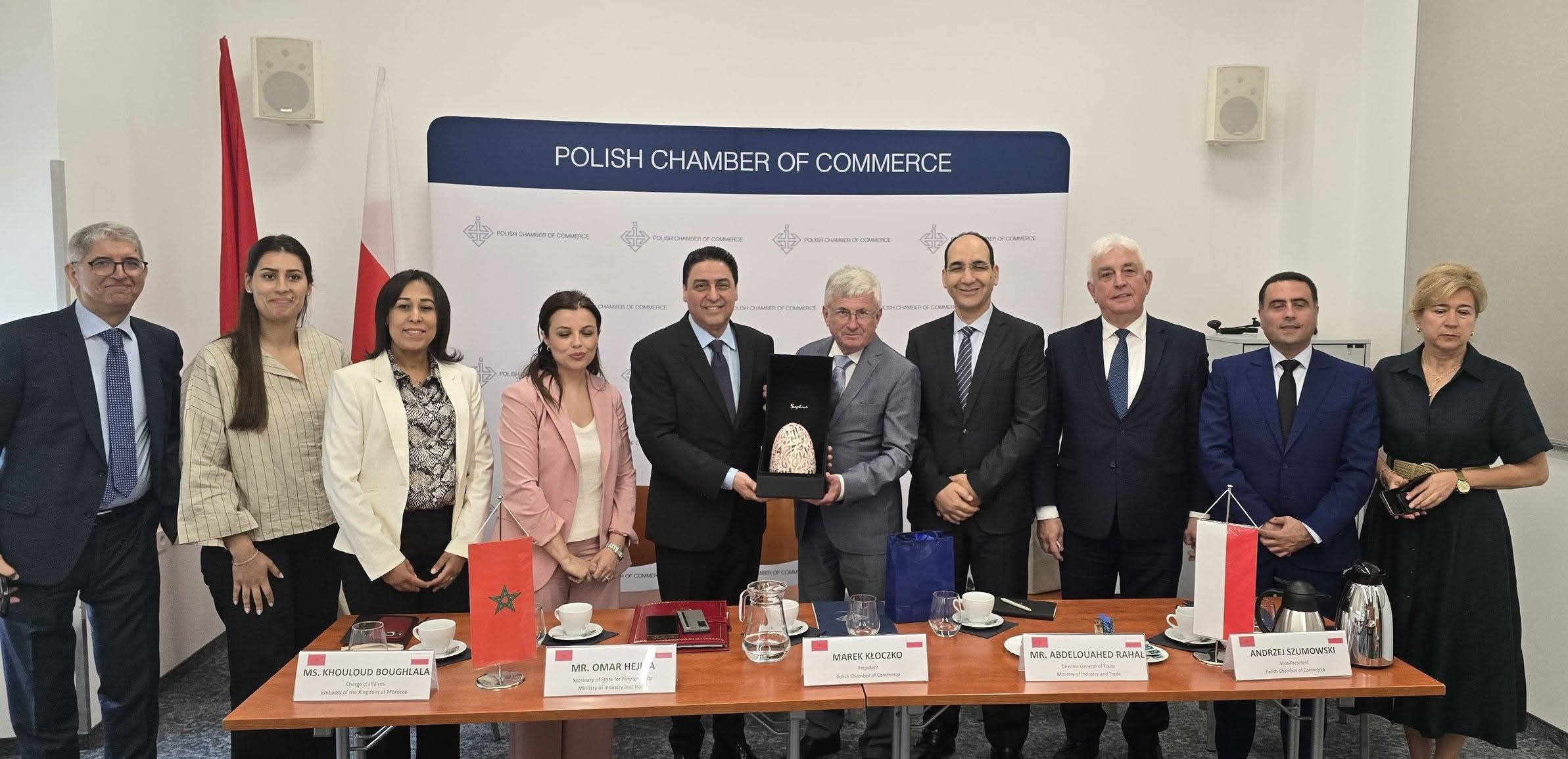 حجيرة يواصل ترويج المناخ الإستثماري المغربي في وارسو