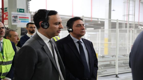 عمر حجيرة يشارك في افتتاح توسعة مجموعة STELLANTIS لتعزيز صناعة السيارات بالمغرب