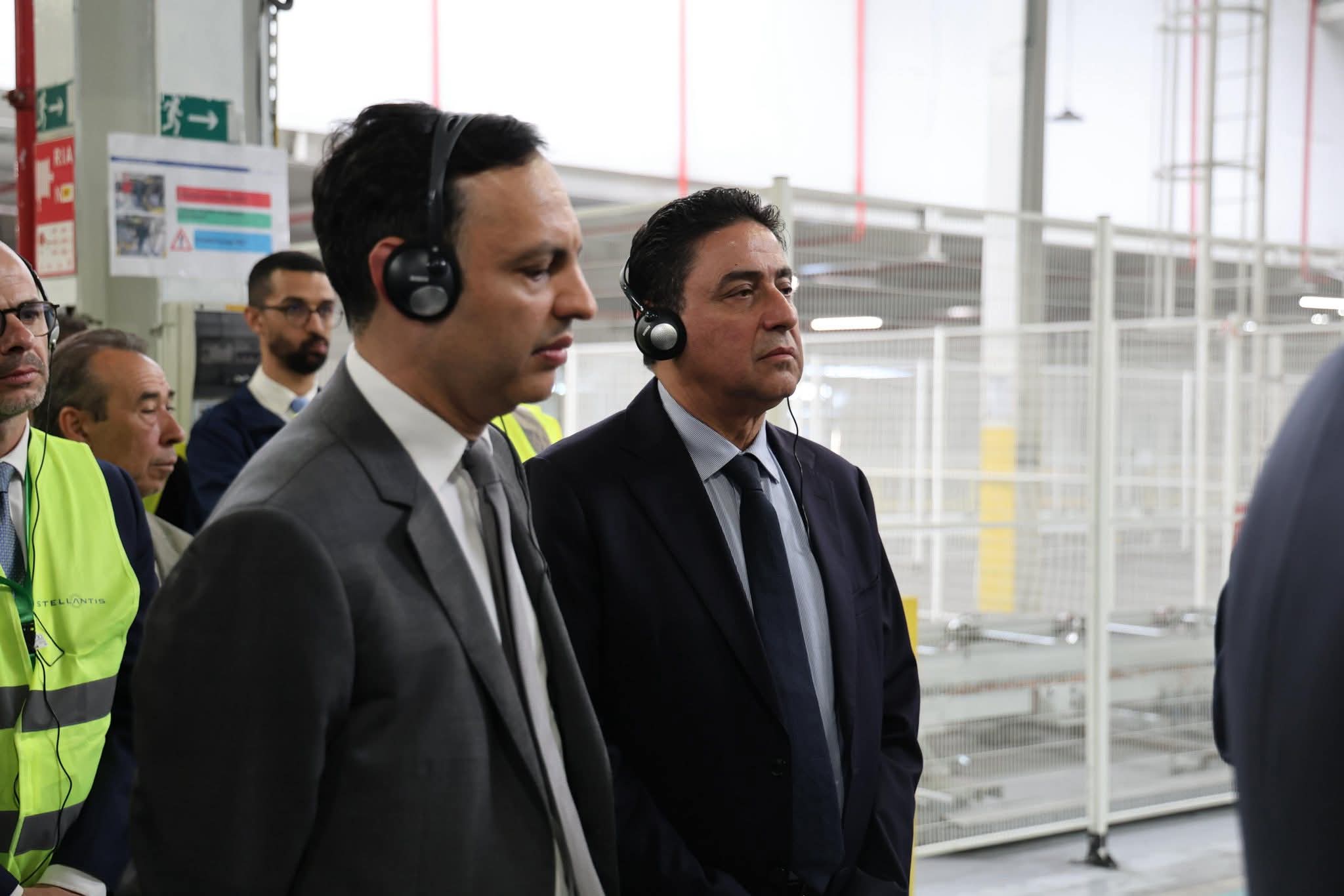 عمر حجيرة يشارك في افتتاح توسعة مجموعة STELLANTIS لتعزيز صناعة السيارات بالمغرب