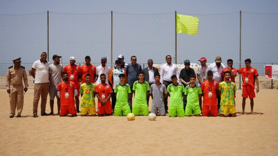 إختتام الألعاب الشاطئية الصيفية بالمرسى بتتويج نادي حوزة السمارة وتكريم شخصيات بارزة