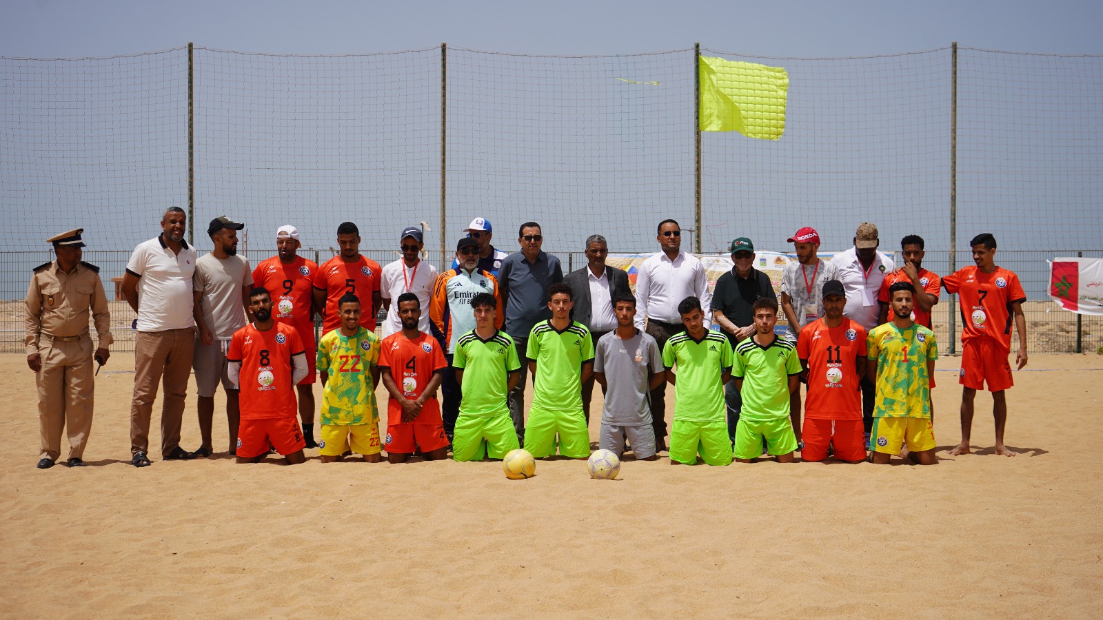 إختتام الألعاب الشاطئية الصيفية بالمرسى بتتويج نادي حوزة السمارة وتكريم شخصيات بارزة