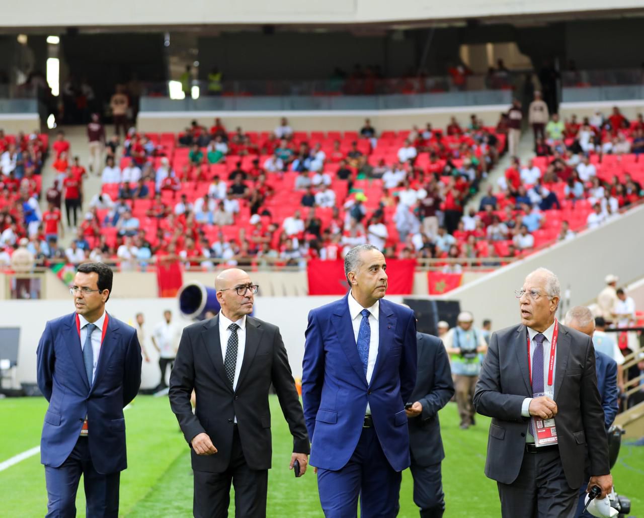 حموشي يقوم بزيارة تفقدية لمركب الأمير مولاي عبد الله لتأمين مباراة المغرب والنيجر