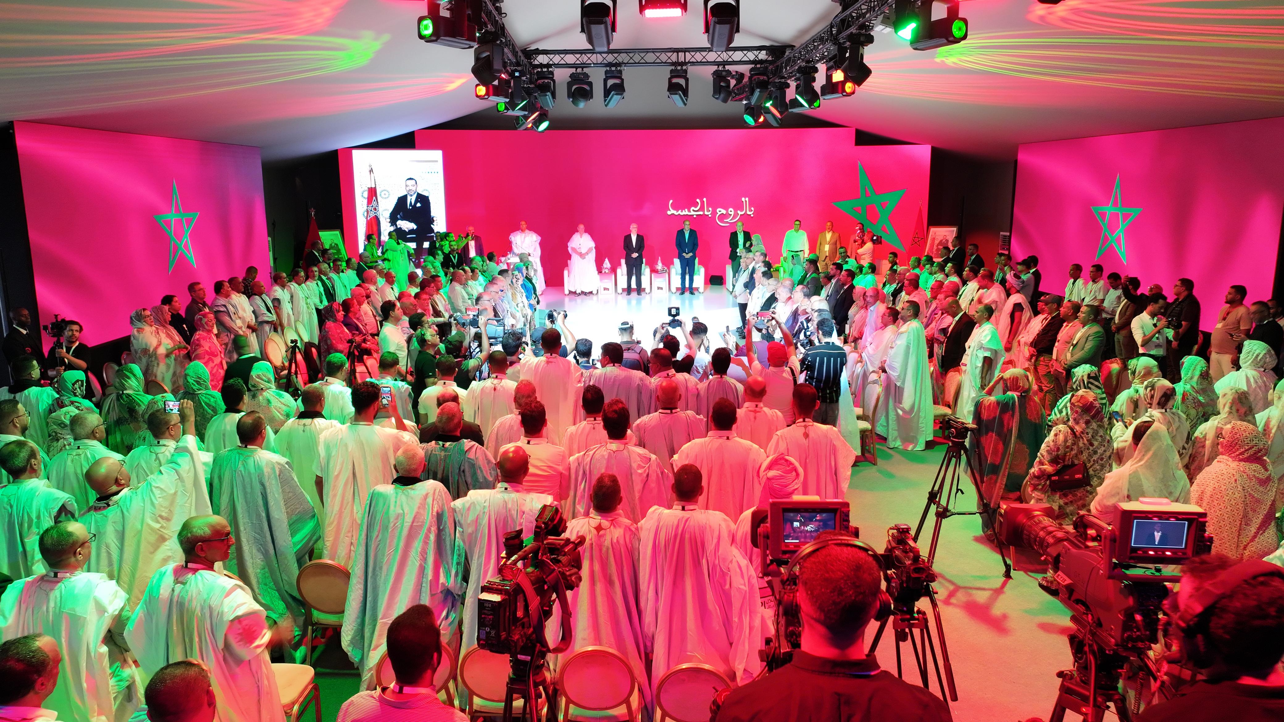 إعلان السمارة  يشدد على دعم الوحدة الترابية للمملكة ويشيد بالنهضة التنموية بالأقاليم الجنوبية