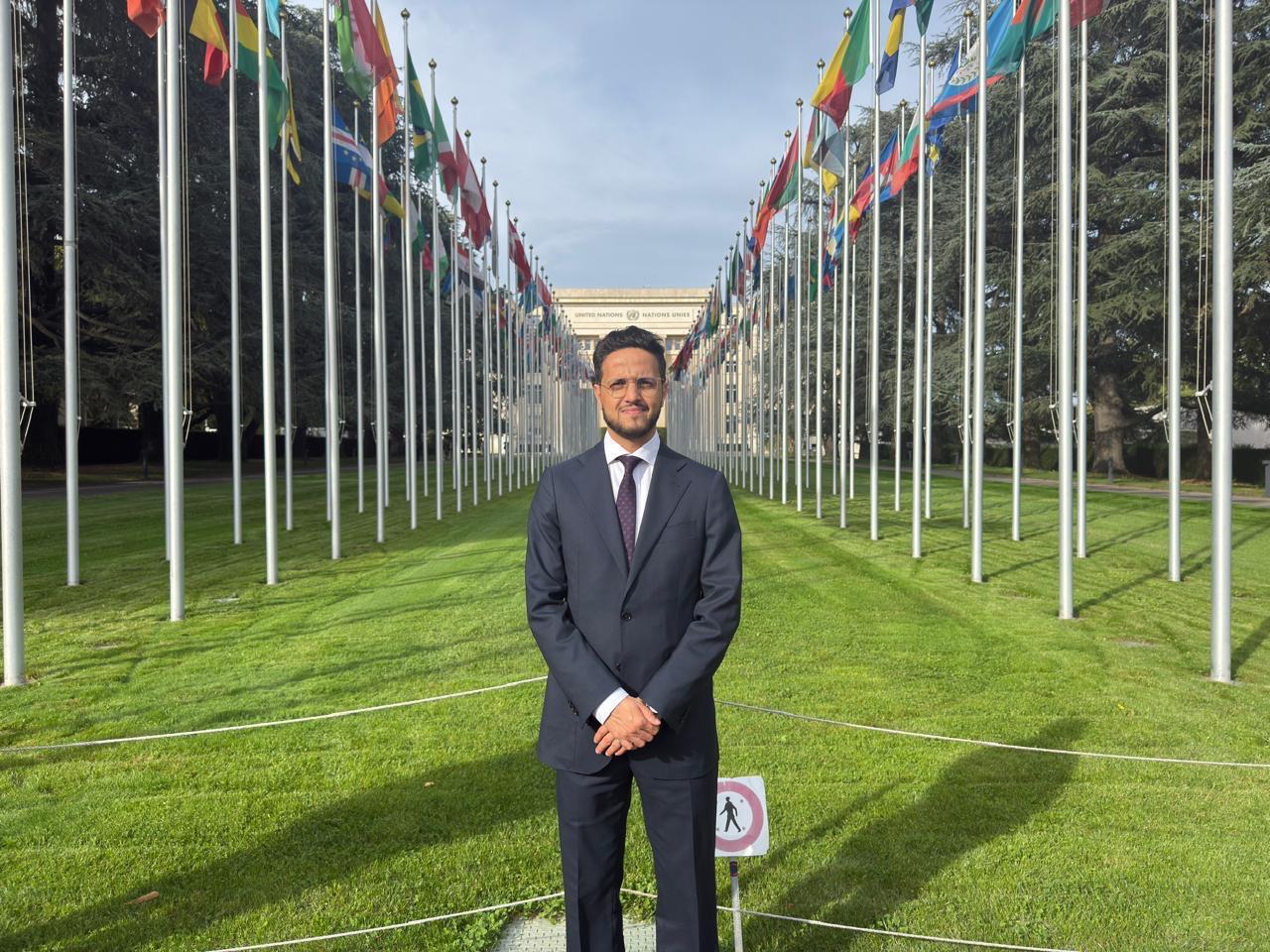 من جنيف عبد الله بوفوس يبرز مجهودات المملكة المغربي في تنمية الأقاليم الجنوبية