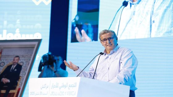 أخنوش: المشاريع التنموية والبنيات التحتية لصالح المواطن وتنظيم المونديال حافز لتسريع التنمية