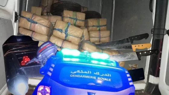 الدرك الملكي يجهض محاولة لتهريب المخدرات بطانطان ويؤكد يقظته في مواجهة الشبكات الإجرامية