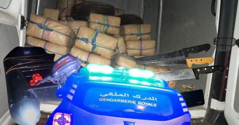 الدرك الملكي يجهض محاولة لتهريب المخدرات بطانطان ويؤكد يقظته في مواجهة الشبكات الإجرامية