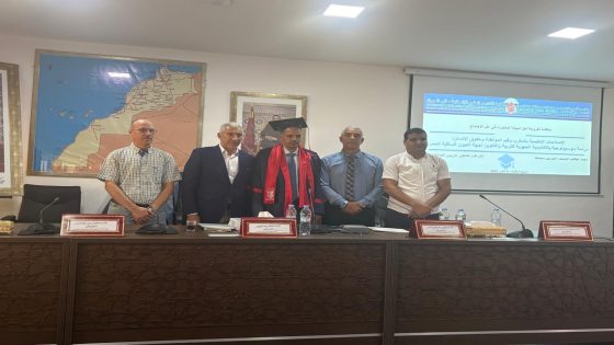 حسين مجعاط يناقش بحثه حول الإصلاحات التعليمية بالمغرب وترسيخ قيم المواطنة وحقوق الإنسان