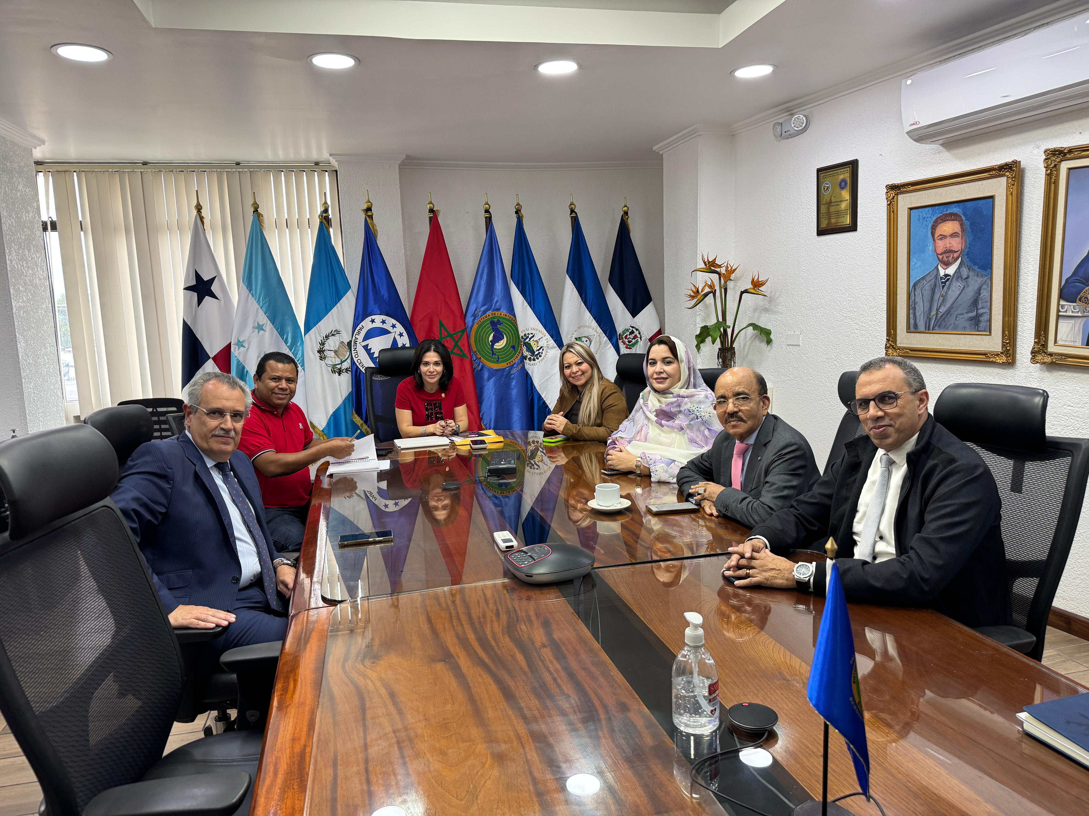 بحضور أحمد لخريف رئيسة برلمان أمريكا الوسطى: سنواصل دعم الوحدة الترابية للمملكة المغربية