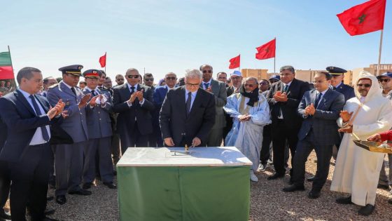 نزار بركة يعطي انطلاقة بناء معهد الأشغال العمومية بالعيون ويتفقد مشاريع كبرى بالأقاليم الجنوبية