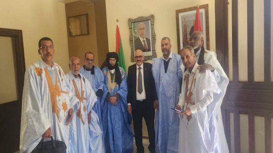وفد قبائل الجنوب يرفع ملتمس فتح قنصلية موريتانية بالعيون ويحيي العلاقات المغربية–الموريتانية