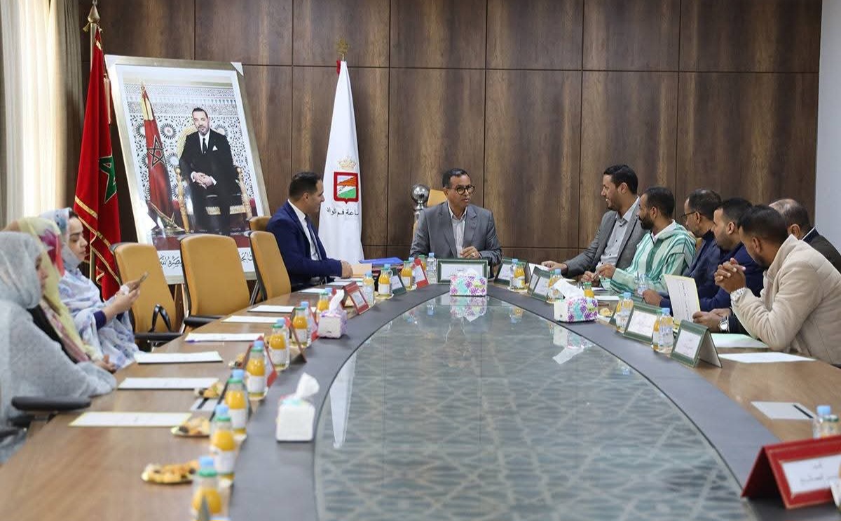 مجلس جماعة فم الواد يعقد دورة استثنائية ويصادق بالإجماع على نقط جدول الأعمال