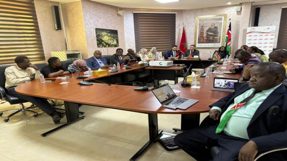 وفد كيني دبلوماسي اقتصادي يطلع على فرص الاستثمار بالمركز الجهوي للاستثمار بالعيون