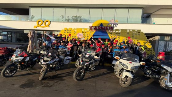 إنطلاق قافلة الدراجين من الدار البيضاء نحو الداخلة إحتفاء بالمكاسب الدبلوماسية للمملكة