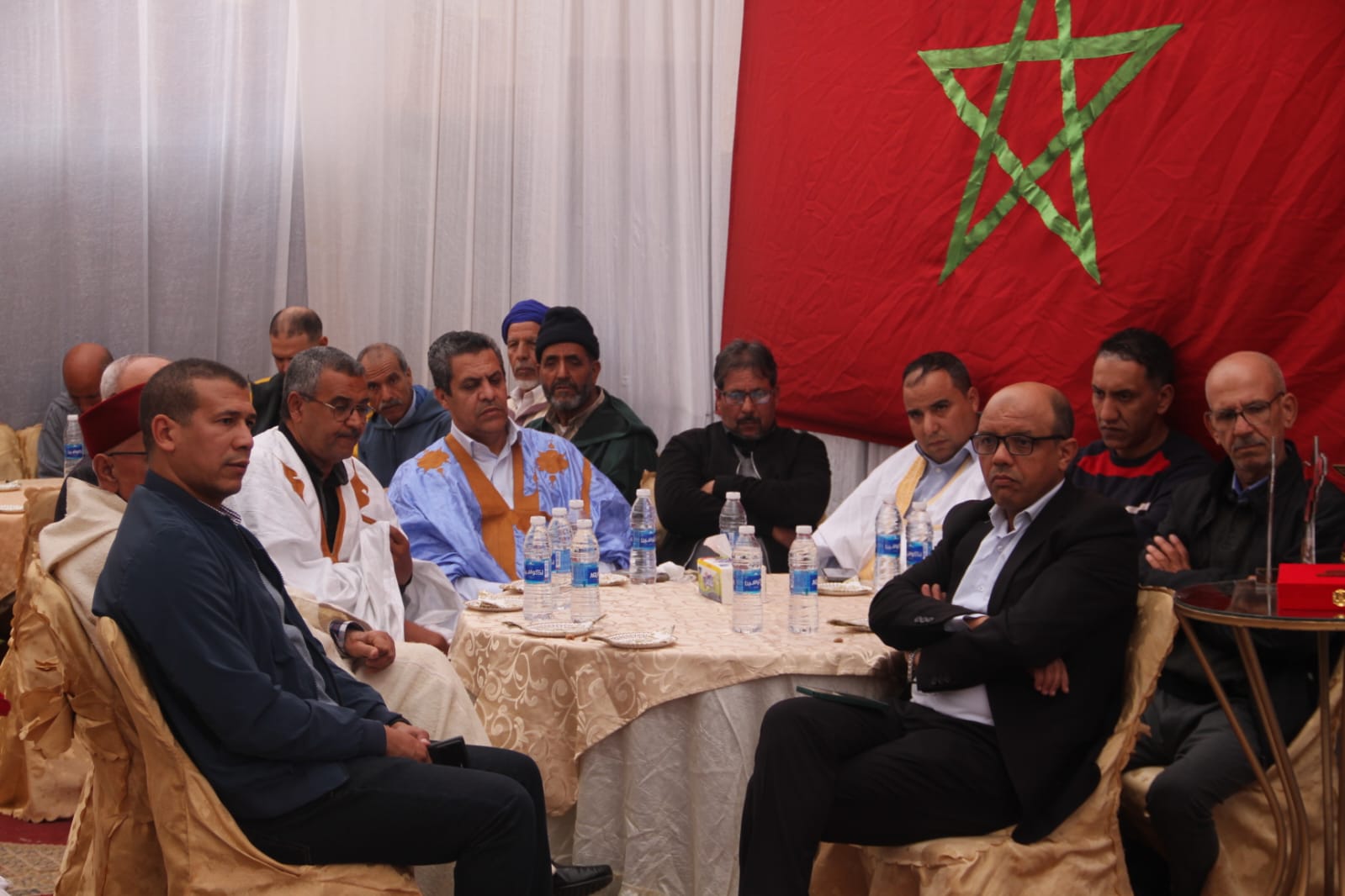 من مراكش: سيدي إبراهيم خيا يؤكد ولاء قبيلة الأنصار اولاد تيدرارين للوحدة الترابية