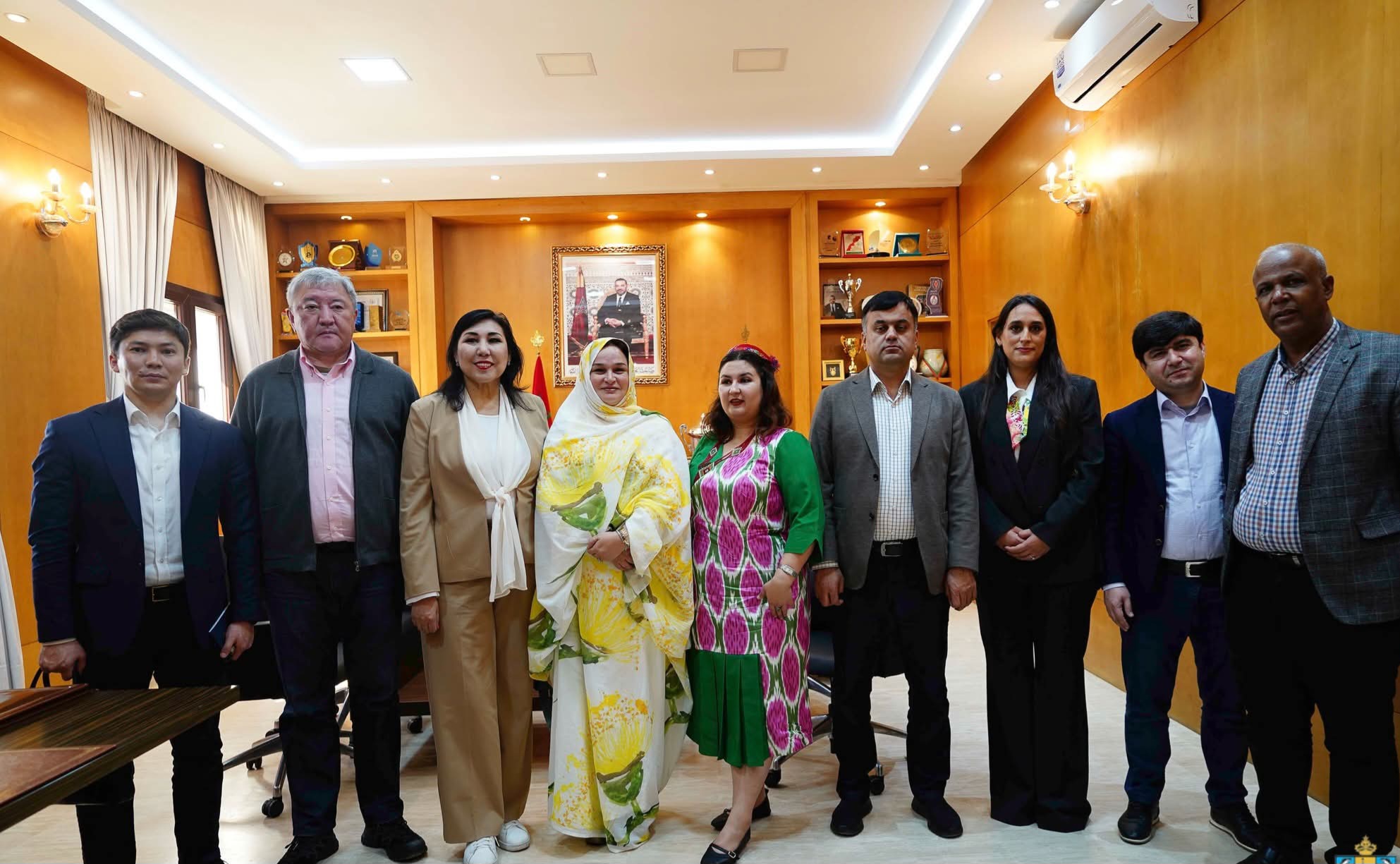 وفد دبلوماسي من كازاخستان وطاجيكستان يطلع على دينامية جهة الداخلة وادي الذهب