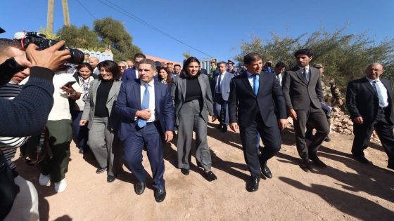 المنصوري تتفقد أوراش إعادة الإعمار بتارودانت وتعلن الانتهاء من بناء 100% من البنايات المتضررة بعدد من الدواوير