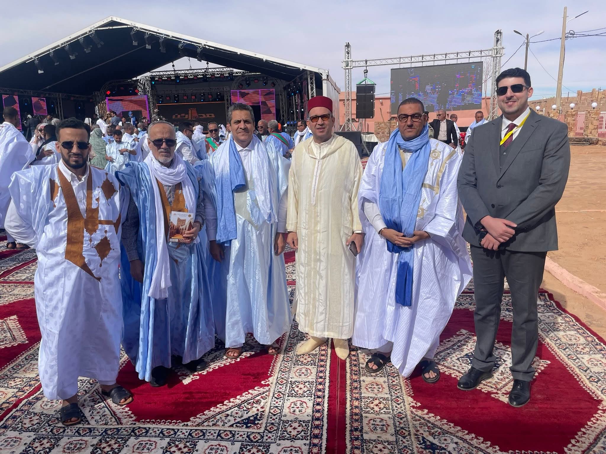 النائب خيا سيد إبراهيم يتلقى دعوة رسمية لحضور مهرجان مدائن التراث في وادان بموريتانيا