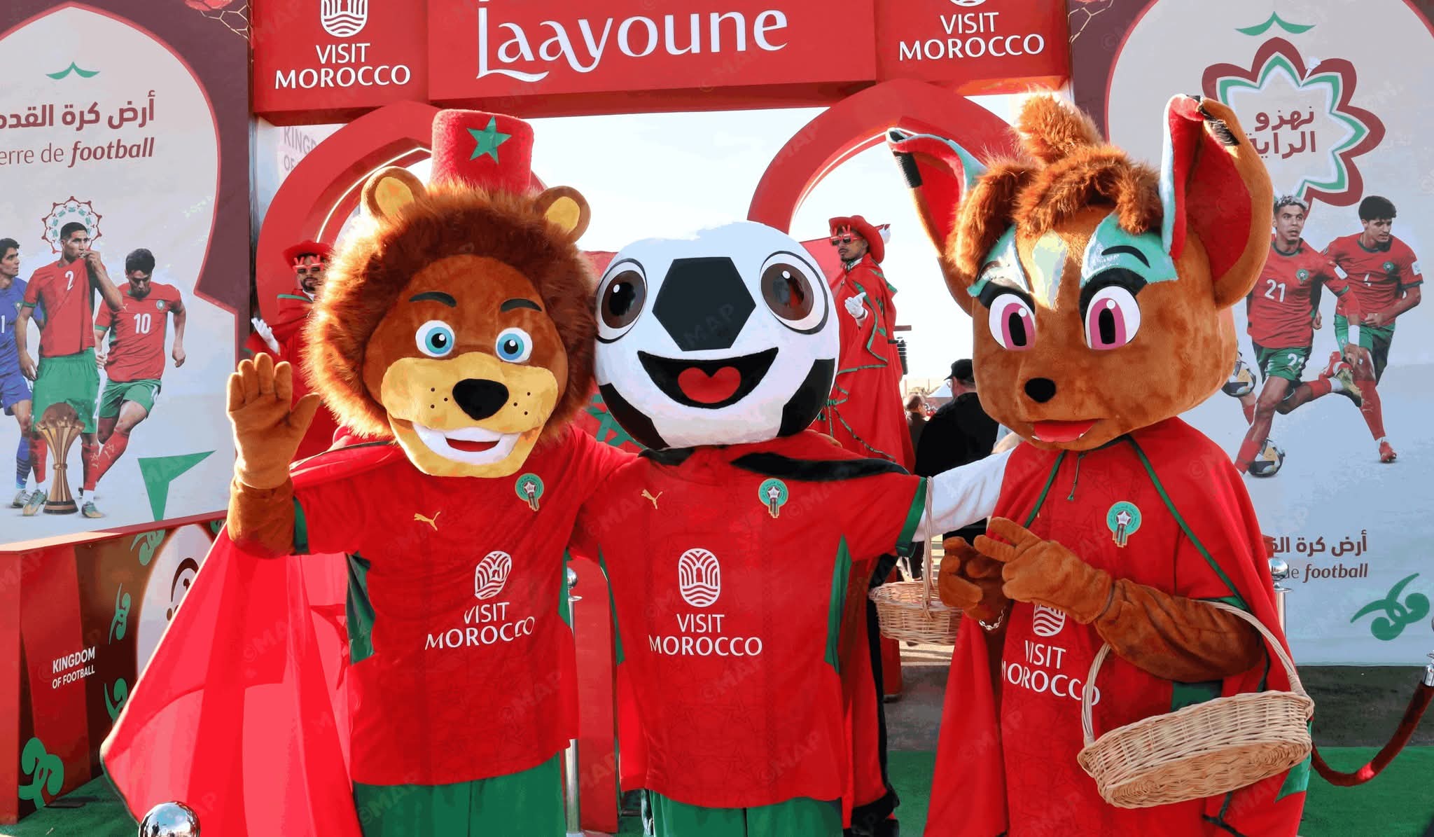 العيون تضع “فان زون” رهن إشارة الساكنة لتشجيع أسود الأطلس في أجواء كروية حماسية