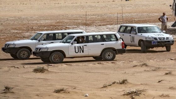 شاحنات المينورسو تعبر الجدار الأمني بالصحراء دون عراقيل رغم تهديدات البوليساريو