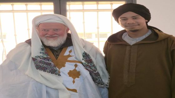 زيارة روحية وعلمية تجمع الشيخ مصطفى بوحلا بالعلامة الألماني عبد الحفيظ النقشبندي لتعزيز روابط التصوف