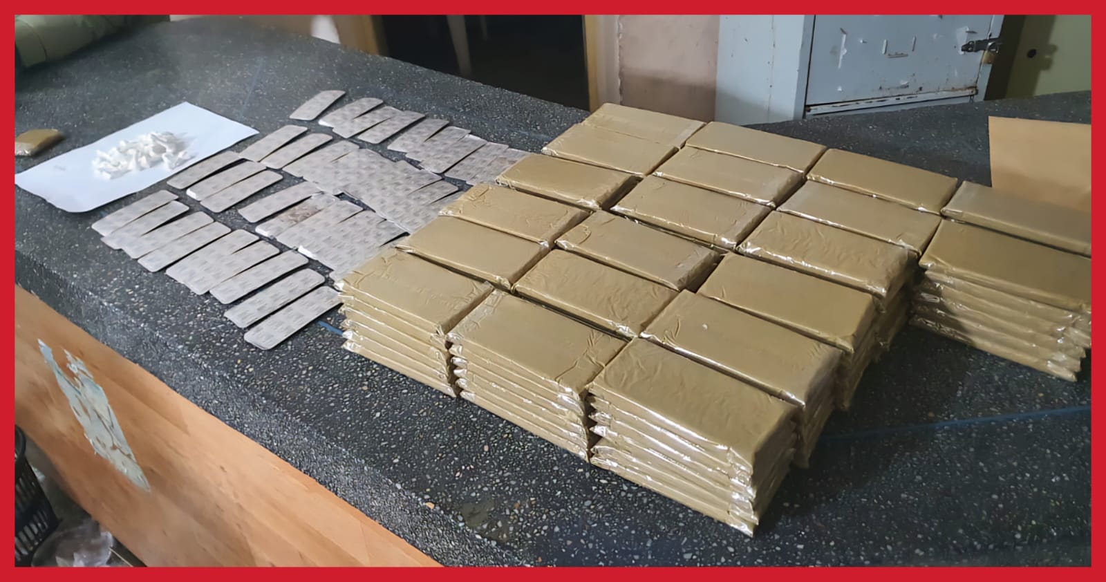 تفكيك نشاط مروج للمخدرات الصلبة بالداخلة وحجز كميات مهمة من الشيرا والكوكايين