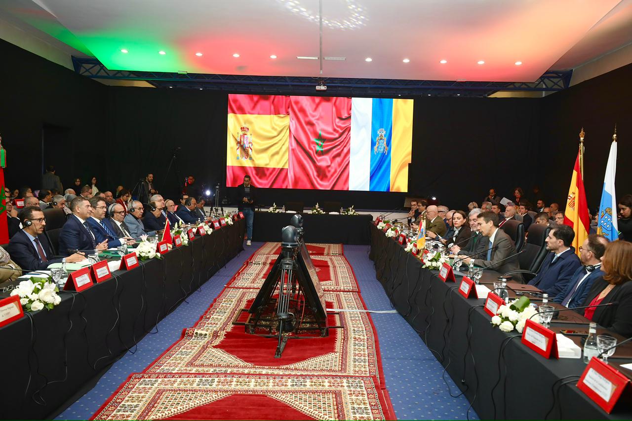 رئيس حكومة جزر الكناري يحل بأكادير على رأس وفد اسباني رفيع المستوى