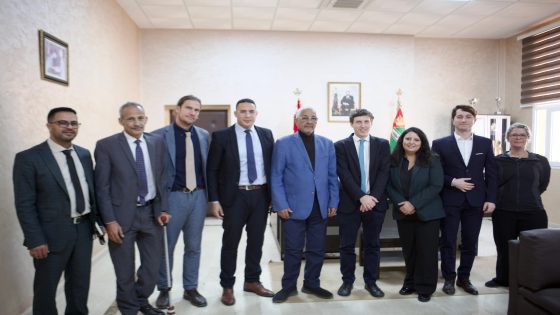 عبد العزيز أبا يستقبل وفداً عن الوكالة الفرنسية للتنمية لتتبع مشاريع تطهير السائل ببوجدور